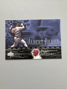 2002 Upper Deck Piece of History Albert Pujols #55 Cardinals - Picture 1 of 7