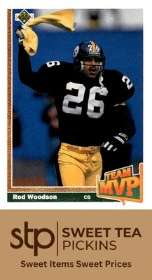 1991 Upper Deck #473 Rod Woodson - Image 1 of 2