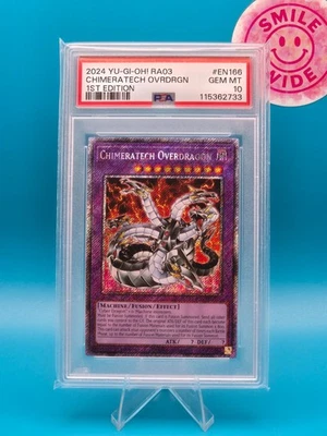 PSA 10 - Yu-Gi-Oh! RA03, Chimera Tech Overdragon, 1st Edition - Image 1 of 2