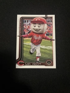 2025 Topps Serie 1 Celebrazione - Mascotte Cincinnati Reds MR. RED #M-7 - Foto 1 di 1