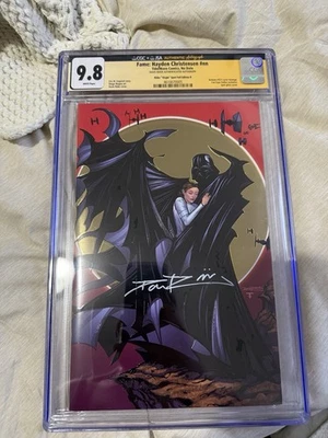 FAME: Hayden Christensen CGC 9.8 SIGNED Davis Rider Dallas Fan Expo Star Wars - Image 1 of 3