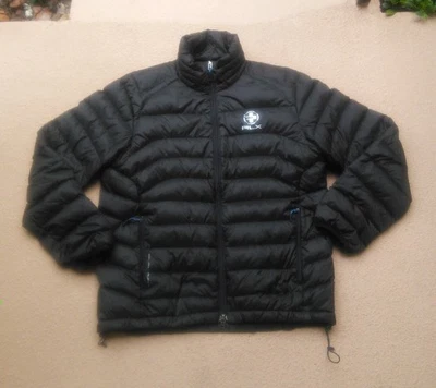 Abrigo Chaqueta acolchada negra con cremallera completa RLX Ralph Lauren Puffer para hombre talla M/L Foto 1 de 4