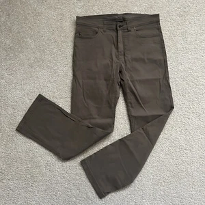 Pantalón Prana Brion Slim Marrón Para Hombre Talla 34W X 32L Exterior Activo Delgado M4BN32312 - Imagen 1 de 18