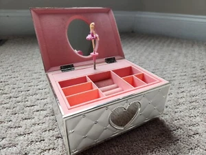 LENOX Childhood Memories Ballerina Musical Silver Jewelry Box, #6205231 - Picture 1 of 15