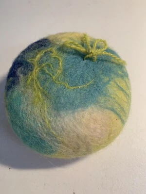 Felted Wool Soap Exfoliates Unique gift! - Image 1 of 3