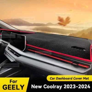 Dashboard Cover Mat Protective Pad For GEELY NEW COOLRAY Sunshade Anti-UV Carpet - Foto 1 di 8