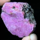 100g Natural Red Corundum Ruby Crystal Rough Mineral Specimen healing F922