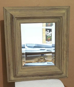 Espejo de pared grande de madera maciza "15x17" rectangular biselado personalizado con marco - Imagen 1 de 12