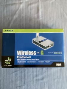 LINKSYS Wireless-G Print Server 2.4GHz 802.11g USB 2.0 / Model WPS54G PARTS - Picture 1 of 24