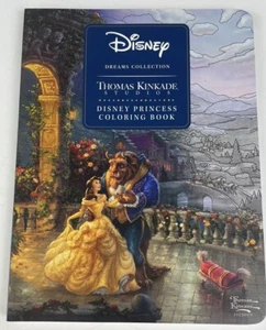 Disney Dreams Collection Thomas Kinkade Studios Coloring Book Princess - Picture 1 of 4