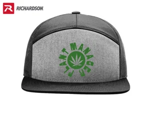 SOMBRERO PLANO SNAPBACK PLANT MANAGER MARIHUANA RICHARDSON BILLETE ENVÍO GRATUITO EN CAJA* - Imagen 1 de 8