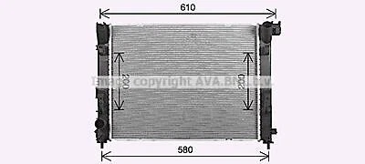 Radiatore acqua originale L3 per DACIA/RENAULT 214105FA0A