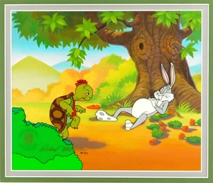SNOOZE YOU LOSE Cel SP #1/27 Bugs Bunny Robert McKimson Art Cell Looney Tunes - Bild 1 von 7