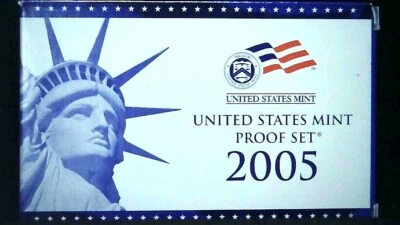 2005-S US Proof Mint Set 11 Coins CLAD 18hcc0401 - Image 1 of 4
