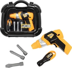 JCB Bohrer Werkzeug Tragetasche & Werkzeuge Spielset für Kinder - Bild 1 von 3