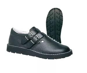 MAJO 201010 Dachdeckerschuhe Schnallenhalbschuh Autoreifensohle Zimmermann 38-45 - Picture 1 of 1