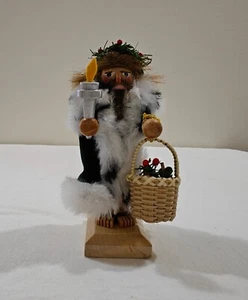 STEINBACH SIGNED MINI NUTCRACKER SCROOGE GHOST OF SPIRIT PAST AND PRESENT MINT - Picture 1 of 14