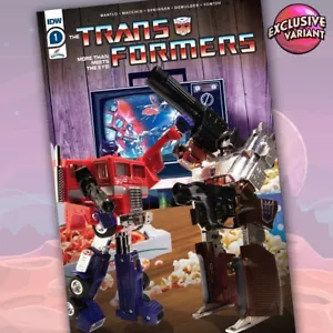 Transformers #1 Actionfigur Variante Cover A GalaxyCon exklusives Comicbuch - Bild 1 von 3