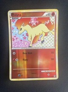 Pokémon Karte Ponyta triumphierendes umgekehrtes Holo 72/102 LP/NM - Bild 1 von 10