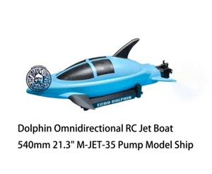Echo Dolphin Omnidirectional RC Jet Boat 540mm 21.3" M-JET-35 Pump Ship Kit - Picture 1 of 8