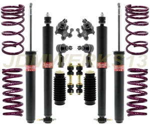 SUSPENSION REBUILD KIT KYB SHOCKS VOGTLAND LOWERING SPRINGS for DATSUN 510 68-73 - Picture 1 of 13