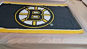 BOSTON BRUINS LARGE NHL HANGING BANNER - Picture 1 of 3