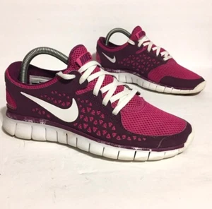 Nike Free  395914-600 Purple Pink Running Shoes Sneaker Lace up Womens Sz 7.5 - Picture 1 of 8