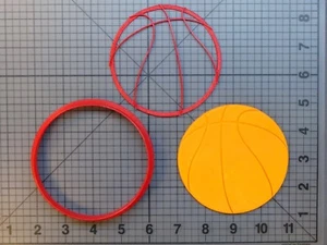 Basketball 266-816 Ausstecher und Stempel - Bild 1 von 2