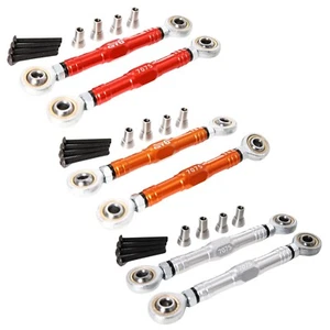 GTB CNC 7075 T6 Set asta fibbia sterzo per 1/5 HPI KM Rovan Baja 5b ss 5sc - Foto 1 di 4