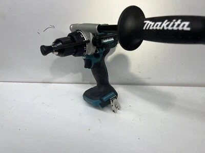 Makita XPH14Z 18 V Brushless Cordless Hammer Driver With Handle. - Image 1 of 4