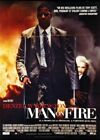 affiche du film MAN ON FIRE 120x160 cm