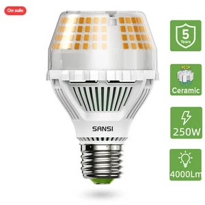 25W Energy Saving LED Light Bulb 250W Equiva 3000/5000K Soft Warm White for Home - Picture 1 of 19