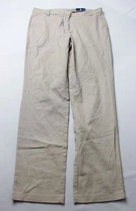IZOD Girl's Straight Leg Flat Front Stretch Pants CL8 Su Khaki Size US:15 NWT - Picture 1 of 4