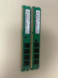 KIT 16 GB 2 x 8 GB DIMM DDR3 NON ECC PC3-12800 1600 MHz RAM DESKTOP - Foto 1 di 6