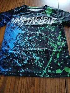 Unspeakable Short Sleeve Shirt Tee Kids Size XS Splatter NEW - Picture 1 of 5