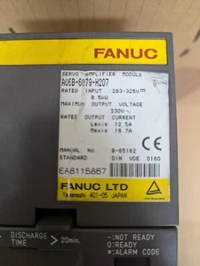 Fanuc A06B-6079-H207 Servo Amplifier Module Removed From The Working Machine - Picture 1 of 10