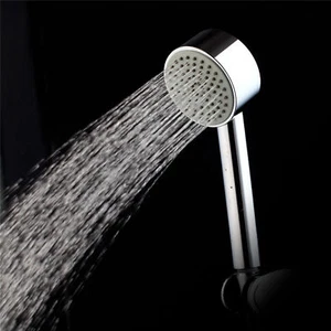 Cuarto de baño Acero inoxidable Lluvia Handheld Spray Shower Head Soporte de pared Cromo - Imagen 1 de 3