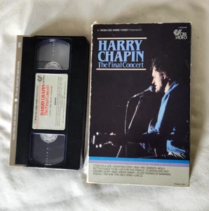 VHTF HARRY CHAPIN: THE FINAL CONCERT (1981) VHS HAMILTON PLACE CONCERT HALL - Bild 1 von 4
