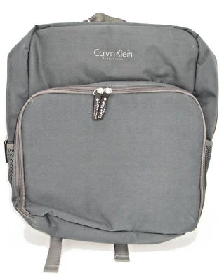Mochila de día CALVIN KLEIN fragancia azul gris con correas ajustables cremallera completa nueva con etiquetas Foto 1 de 4