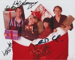 Caroline Quentin Leslie Ash Martin Clunes Hand Signed 8x10 Photo Autograph - Picture 1 of 2