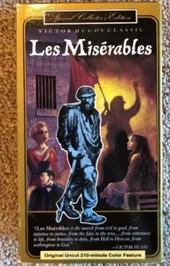 Les Misérables Victor Hugo’s Classic - Special Collector’s Edition VHS 1992 - Picture 1 of 8