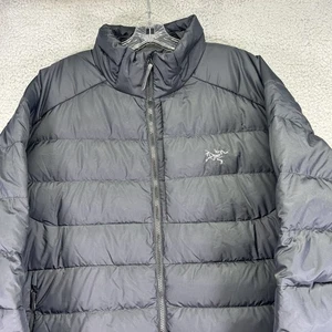 Arcteryx Thorium Jacket Mens 2XL Black Puffer Goose Down Hiking Outdoors - Picture 1 of 8