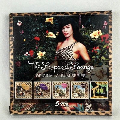 LEOPARD LOUNGE 5CD Original album series 50s 60s Pop Cocktail Jazz Bachelor Pad - Image 1 of 4