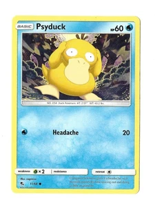Tarjeta común de JCC Pokémon Psyduck 11/68 Hidden Fates - Imagen 1 de 3