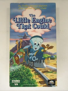 Vintage The Little Engine That Could (VHS 1991) MCA Universal Booker Animation - Picture 1 of 5