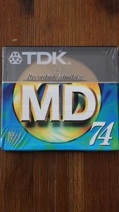TDK MD-XG74 beschreibbare Mini Disc BRANDNEU VERSIEGELT Japan - Bild 1 von 2
