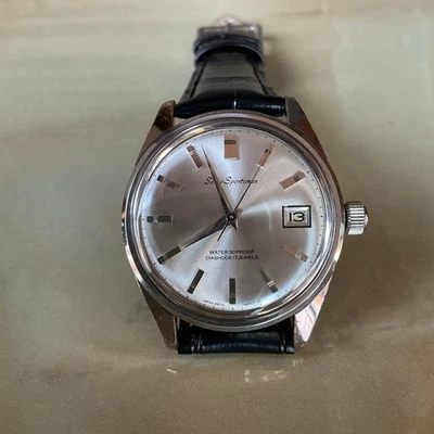 Reloj clásico vintage de cuerda manual Seiko Sports Man 17 joyas - Imagen 1 de 4
