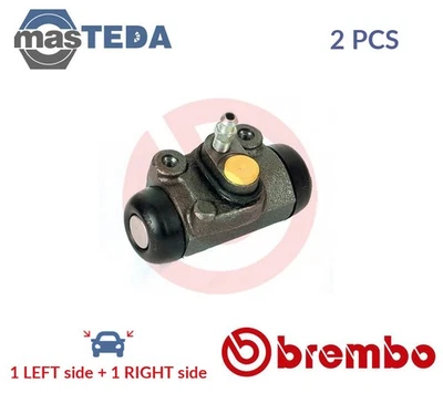 A 12 388 DRUM WHEEL BRAKE CYLINDER PAIR BREMBO 2PCS FOR SUZUKI SAMURAI,SJ 413 - Image 1 of 4
