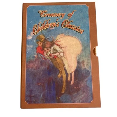 Treasury of Children's Classics Peter Pan & Wizard Of Oz Set of 2 Boxed Set Foto 1 de 4