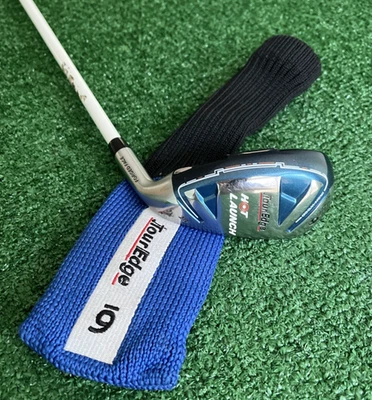 Tour Edge HOT LAUNCH 29° 6-Hybrid, Regular 60g Graphite, Men's RH + HeadCover - Image 1 of 4